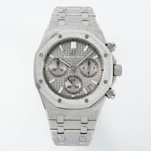 APS공장 오데마피게 로얄오크 크로노그래프 실버 다이얼 프로스트 골드 24240