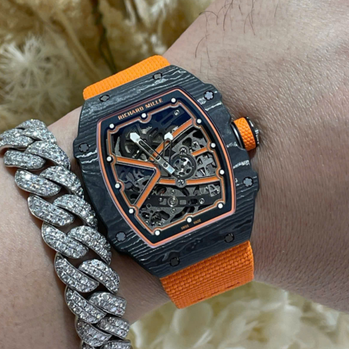 CNC 커스텀 리차드밀 멕라렌 에디션 블랙 카본 RM67-02