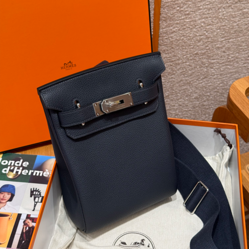 최고퀄 에르메스 올수공 핵아도 Blue nuit 토고 가죽 은장