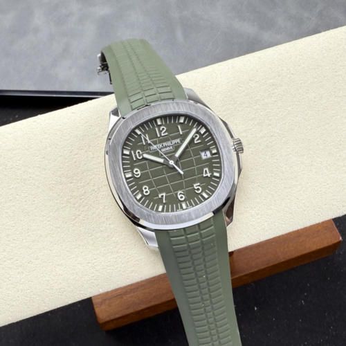 DD공장 파텍필립 아쿠아넛 그린 다이얼 화이트 골드 42mm 5168