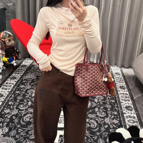 최고퀄 고야드 미니 앙주백 버건디