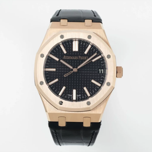 DD공장 오데마피게 로얄오크 블랙 다이얼 로즈골드 금통 41mm 15510