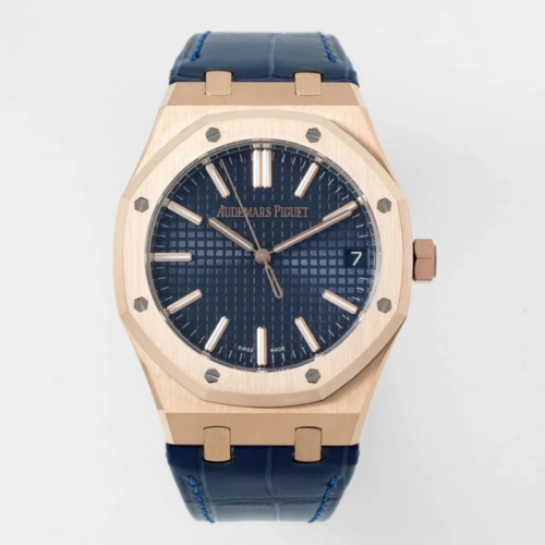 DD공장 오데마피게 로얄오크 블루 다이얼 로즈골드 금통 41mm 15510