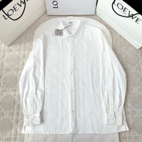 로에베 로에베 아나그램 셔츠 화이트