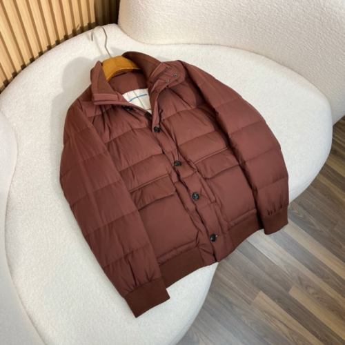 로로피아나 남성 다운 자켓 버건디