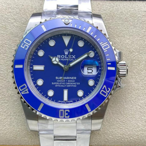 VS공장 롤렉스 서브마리너 스머프 다이얼 40mm 116619